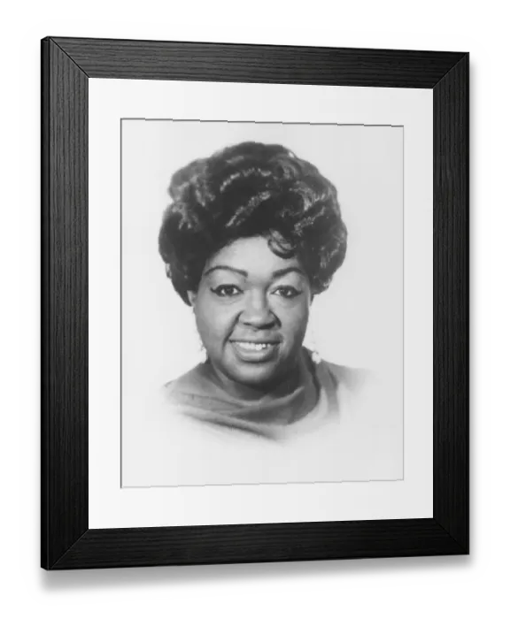 Framed Print : Photo of Bessie Griffin Framed Print : Photo of Bessie Griffin