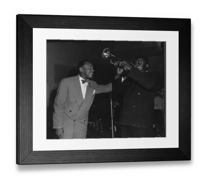 Framed Print : Photo of Lionel Hampton Framed Print : Photo of Lionel Hampton