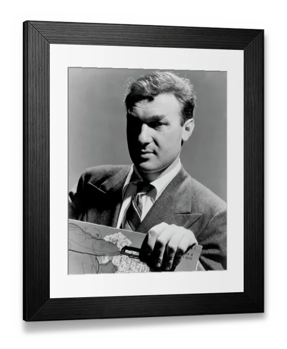 Framed Print : Photo of Norman Granz Framed Print : Photo of Norman Granz