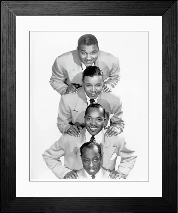 Framed Print : Photo of Golden Gate Quartet