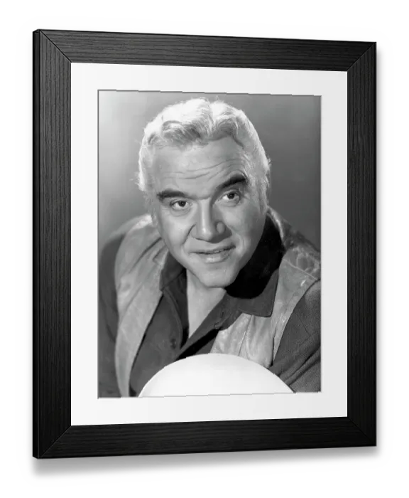 Framed Print : Photo of Lorne Greene Framed Print : Photo of Lorne Greene