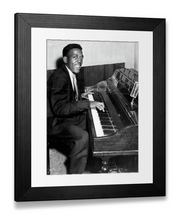 Framed Print : Photo of Rosco Gordon Framed Print : Photo of Rosco Gordon