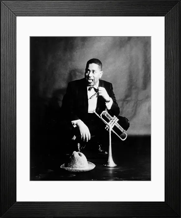 Framed Print : Photo of Dizzy Gillespie