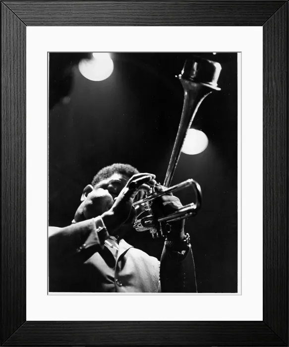 Framed Print : Photo of Dizzy Gillespie Framed Print : Photo of Dizzy Gillespie