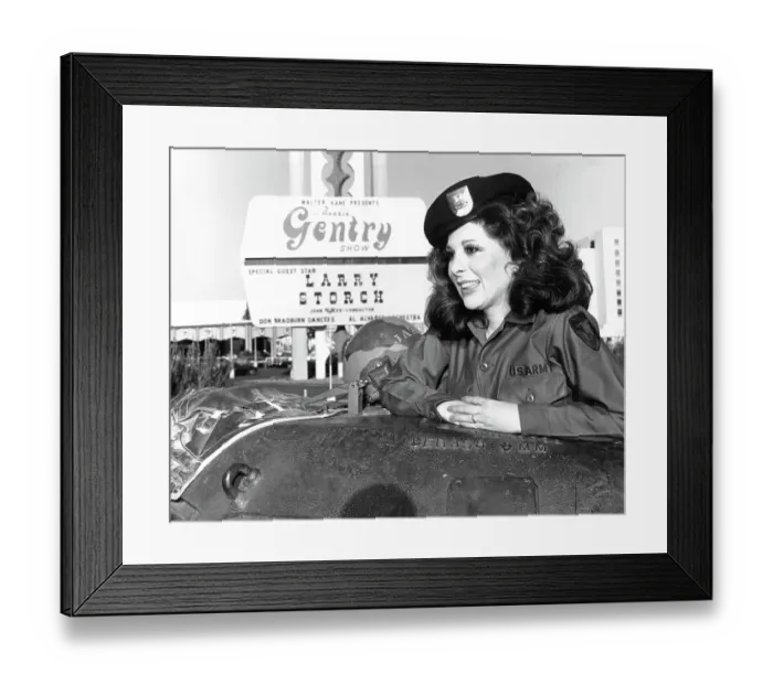 Framed Print : Photo of Bobbie Gentry Framed Print : Photo of Bobbie Gentry