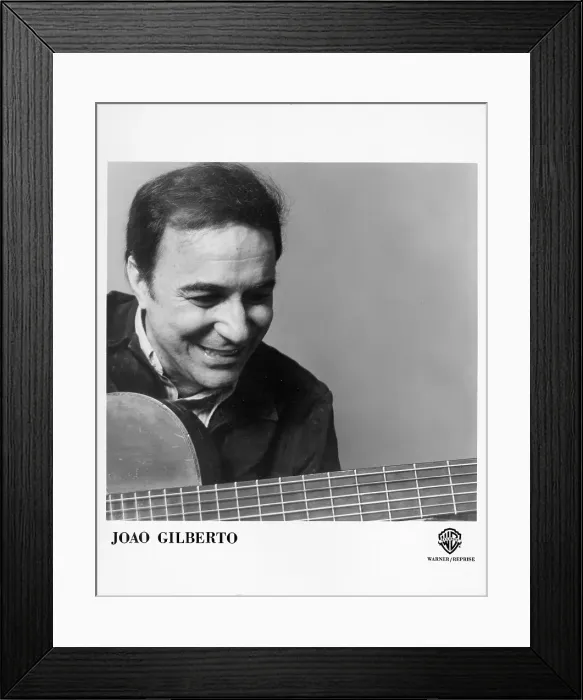 Framed Print : Photo of Joao Gilberto Framed Print : Photo of Joao Gilberto