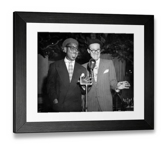 Framed Print : Photo of Dizzy Gillespie Framed Print : Photo of Dizzy Gillespie