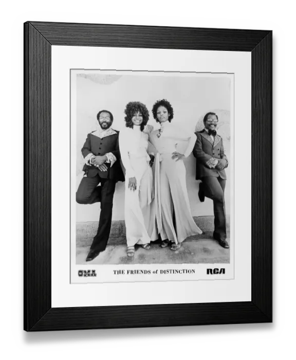 Framed Print : Photo of Friends of Distinction Framed Print : Photo of Friends of Distinction