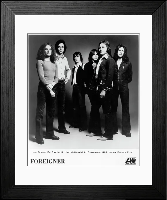 Framed Print : Photo of Foreigner Framed Print : Photo of Foreigner