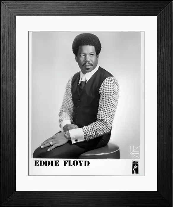 Framed Print : Photo of Eddie Floyd Framed Print : Photo of Eddie Floyd