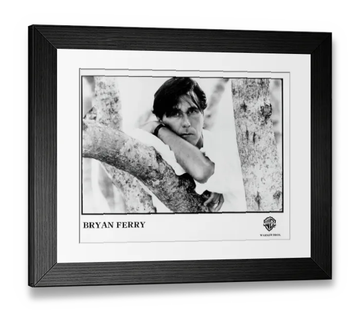 Framed Print : Photo of Bryan Ferry Framed Print : Photo of Bryan Ferry