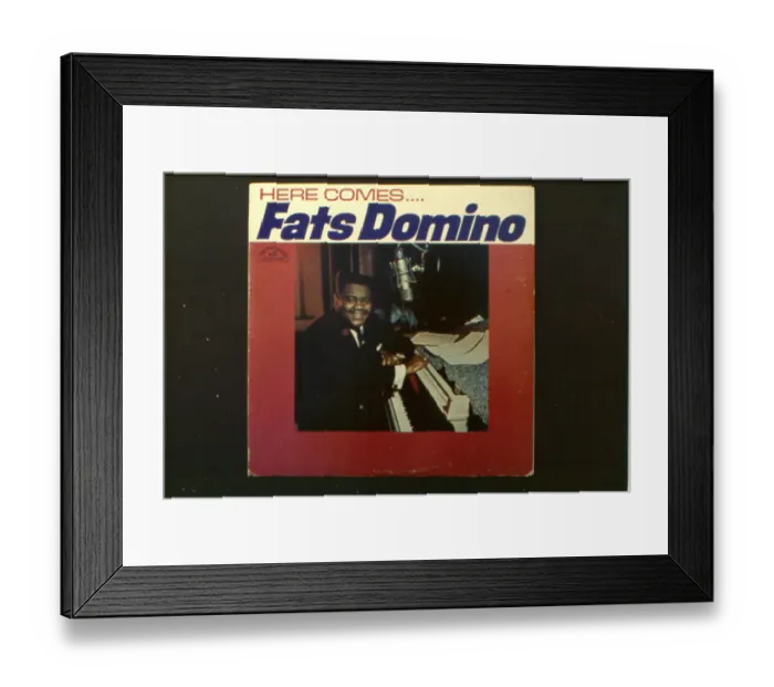 Framed Print : Photo of Fats Domino Framed Print : Photo of Fats Domino