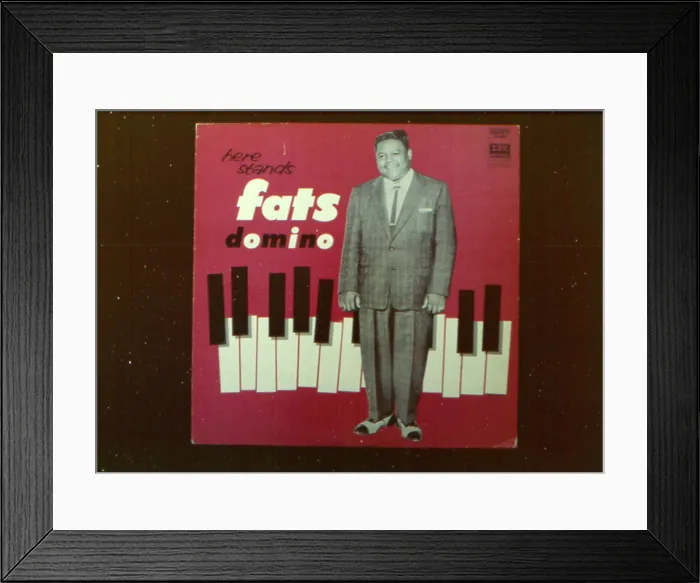 Framed Print : Photo of Fats Domino Framed Print : Photo of Fats Domino