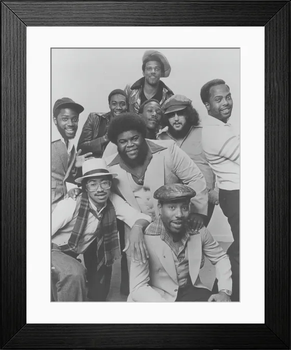Framed Print : Photo of Fat Larrys Band