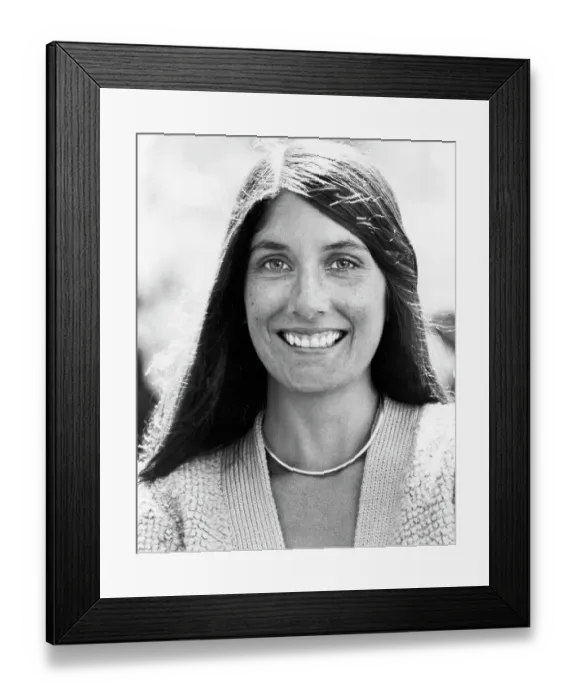 Framed Print : Photo of Mimi Farina Framed Print : Photo of Mimi Farina