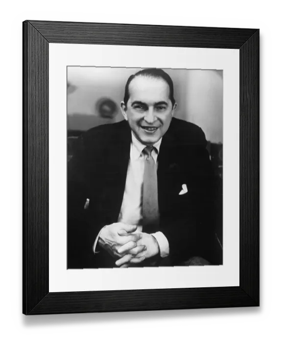 Framed Print : Photo of Percy Faith Framed Print : Photo of Percy Faith