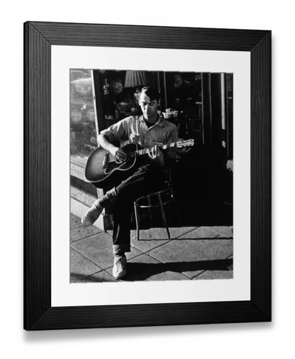 Framed Print : Photo of John Fahey Framed Print : Photo of John Fahey