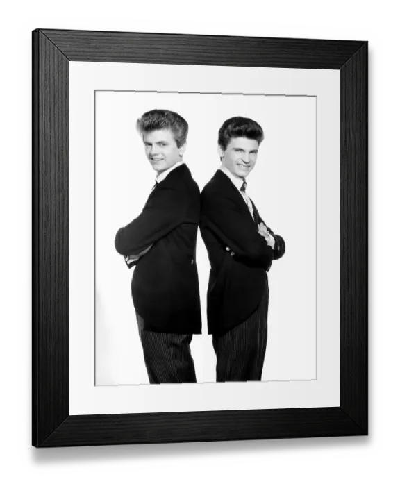 Framed Print : Photo of Everly Brothers Framed Print : Photo of Everly Brothers
