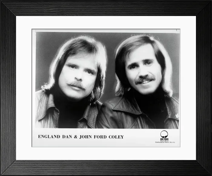 Framed Print : Photo of England Dan and John Ford Coley Framed Print : Photo of England Dan and John Ford Coley