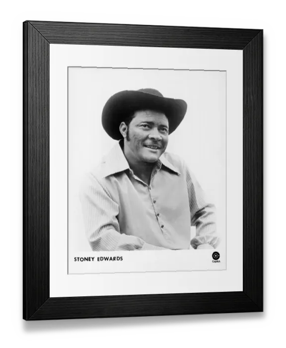 Framed Print : Photo of Stoney Edwards Framed Print : Photo of Stoney Edwards
