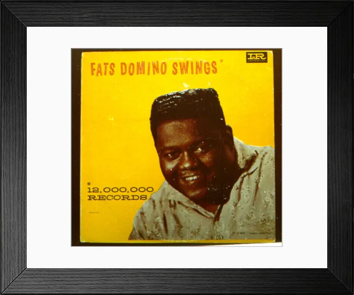 Framed Print : Photo of Fats Domino Framed Print : Photo of Fats Domino