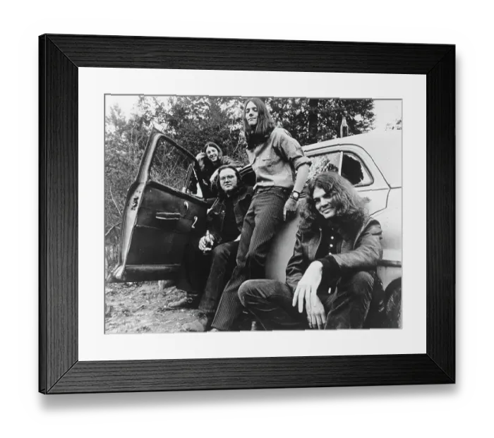 Framed Print : Doobie Brothers 1st Lineup Portrait Framed Print : Doobie Brothers 1st Lineup Portrait