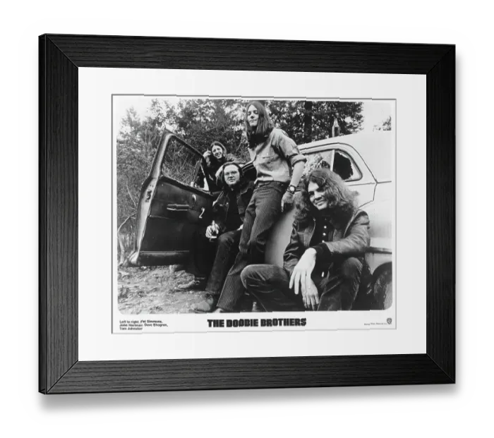 Framed Print : Doobie Brothers 1st Lineup Portrait Framed Print : Doobie Brothers 1st Lineup Portrait