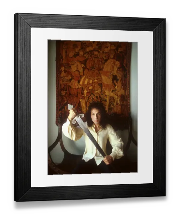 Framed Print : Photo of Ronnie Dio