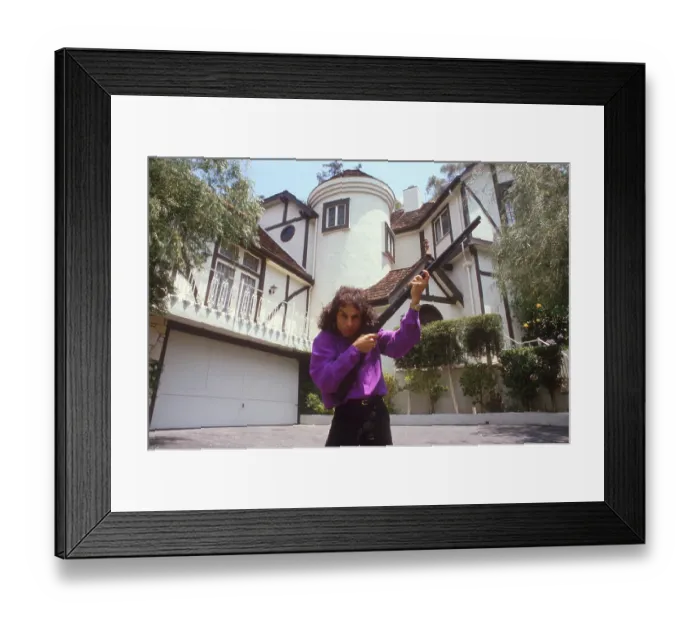 Framed Print : Photo of Ronnie Dio Framed Print : Photo of Ronnie Dio