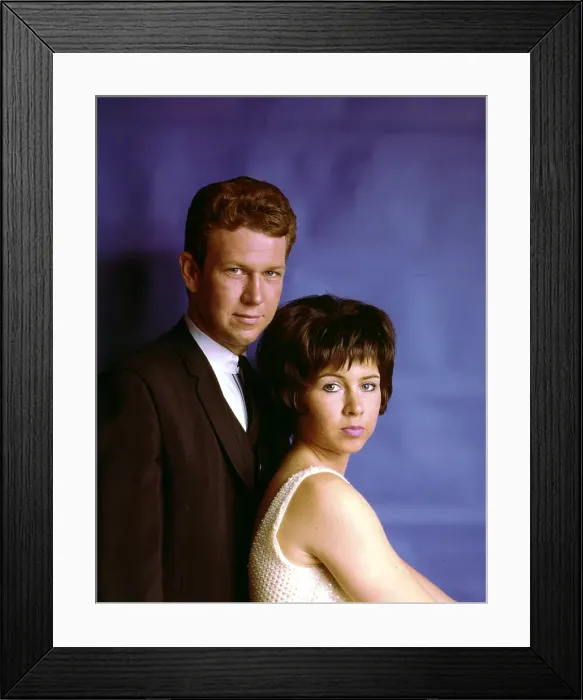 Framed Print : Photo of Dick & Dee Dee Framed Print : Photo of Dick & Dee Dee