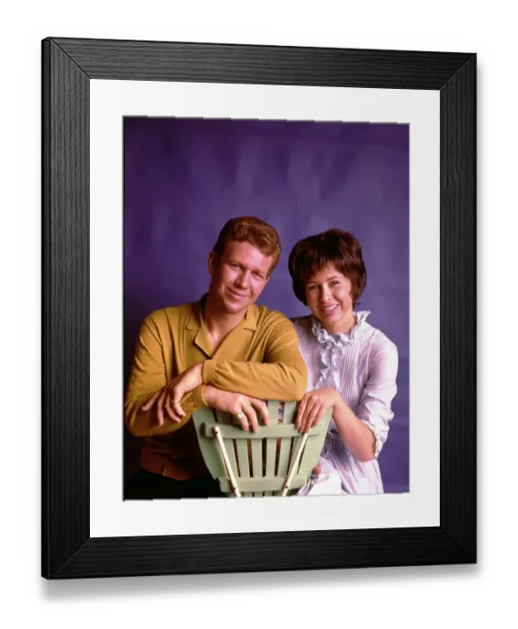 Framed Print : Photo of Dick & Dee Dee Framed Print : Photo of Dick & Dee Dee