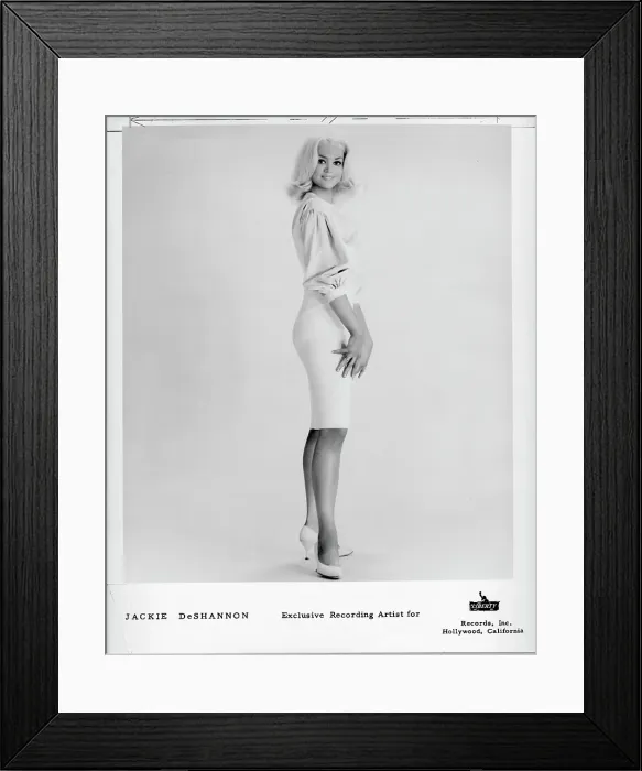 Framed Print : Photo of Jackie DeShannon Framed Print : Photo of Jackie DeShannon