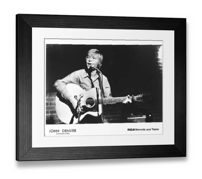 Framed Print : Photo of John Denver Framed Print : Photo of John Denver