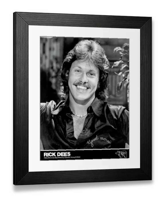Framed Print : Photo of Rick Dees Framed Print : Photo of Rick Dees