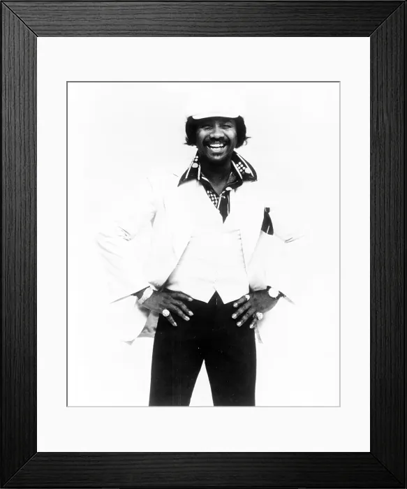 Framed Print : Photo of Tyrone Davis Framed Print : Photo of Tyrone Davis