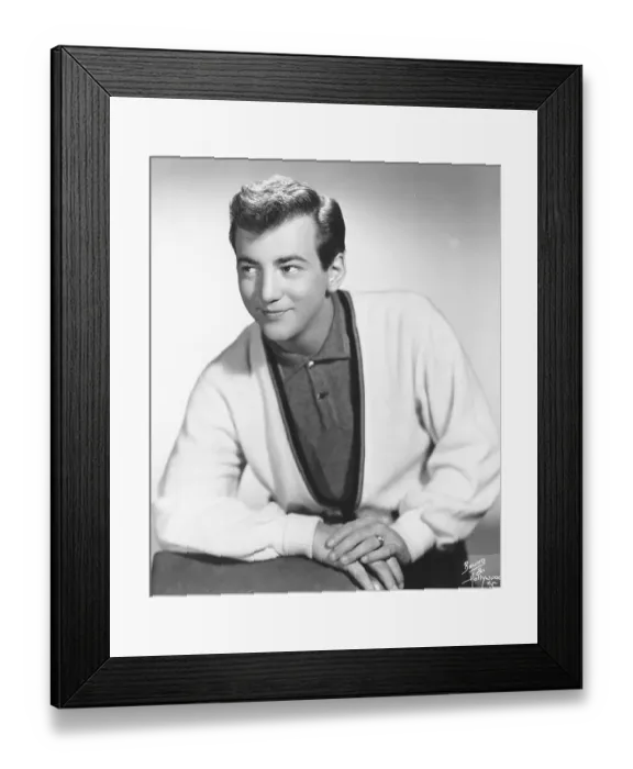 Framed Print : Photo of Bobby Darin Framed Print : Photo of Bobby Darin