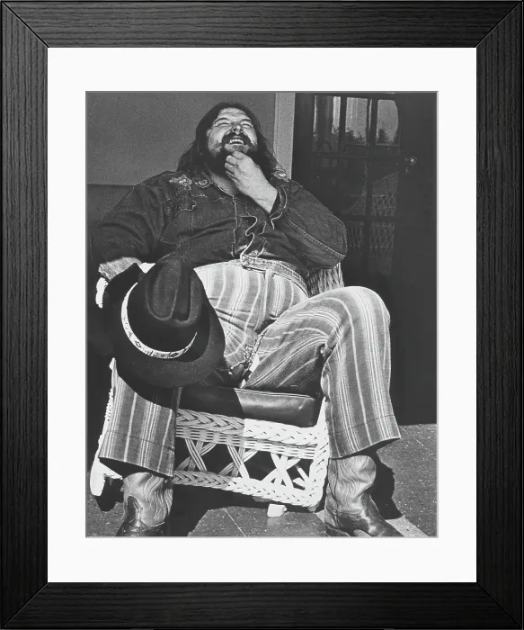 Framed Print : Photo of Charlie Daniels