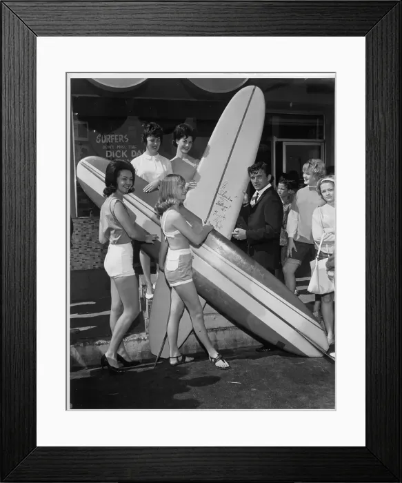 Framed Print : Photo of Dick Dale Framed Print : Photo of Dick Dale