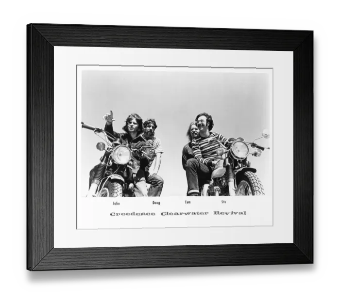 Framed Print : Photo of Creedence Clearwater Revival Framed Print : Photo of Creedence Clearwater Revival