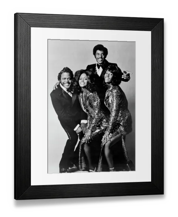Framed Print : Photo of Cornelius Brothers and Sister Rose Framed Print : Photo of Cornelius Brothers and Sister Rose