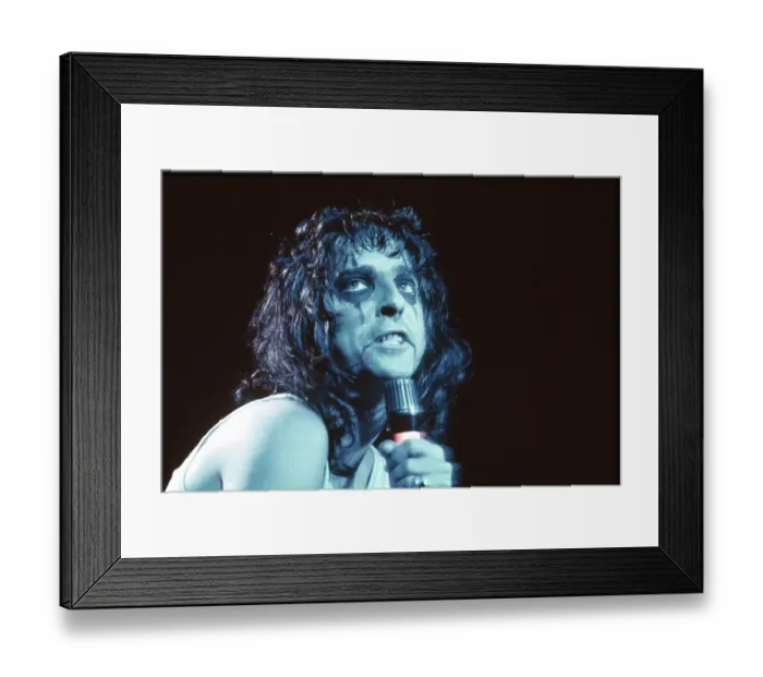 Framed Print : Photo of Alice Cooper Framed Print : Photo of Alice Cooper