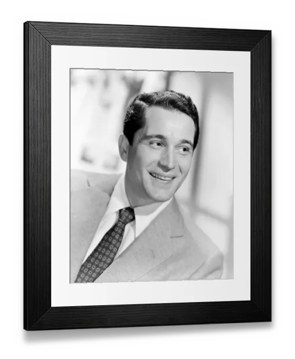 Framed Print : Photo of Perry Como Framed Print : Photo of Perry Como