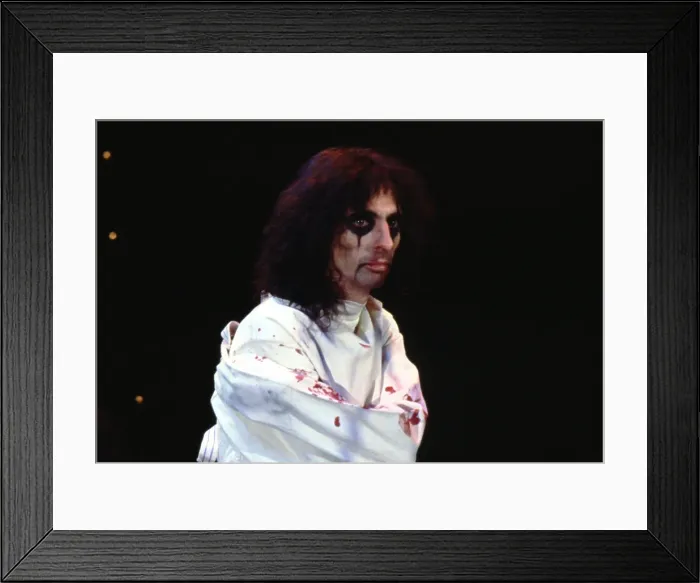 Framed Print : Photo of Alice Cooper Framed Print : Photo of Alice Cooper