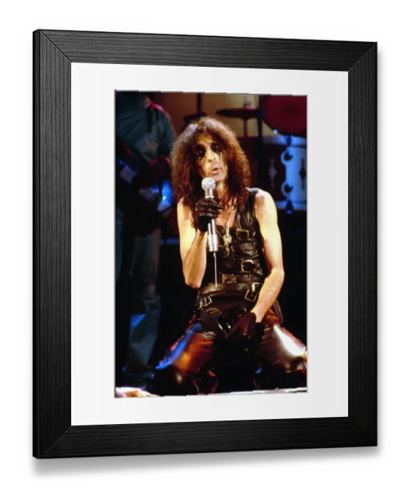 Framed Print : Photo of Alice Cooper Framed Print : Photo of Alice Cooper