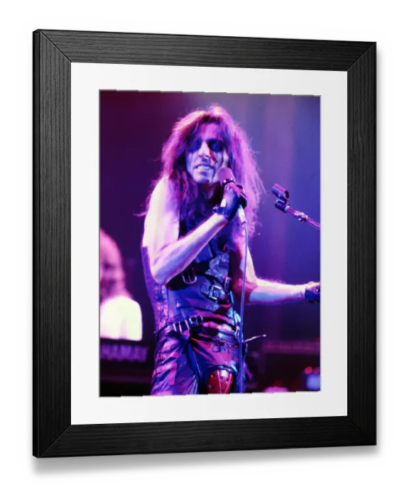 Framed Print : Photo of Alice Cooper Framed Print : Photo of Alice Cooper