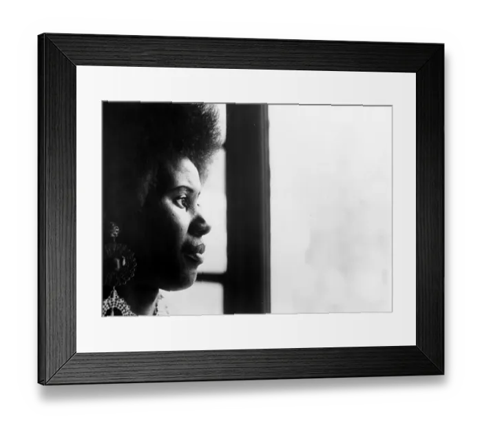 Framed Print : Photo of Alice Coltrane Framed Print : Photo of Alice Coltrane