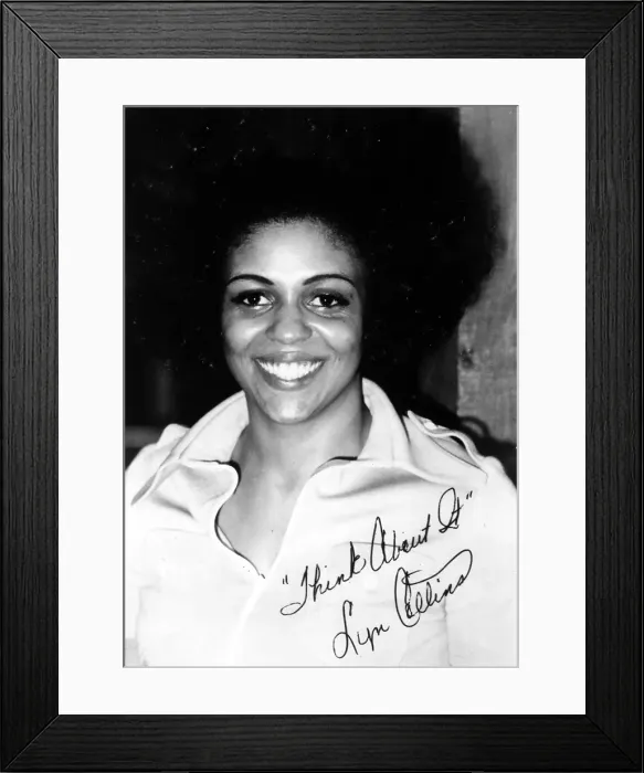 Framed Print : Photo of Lyn Collins Framed Print : Photo of Lyn Collins