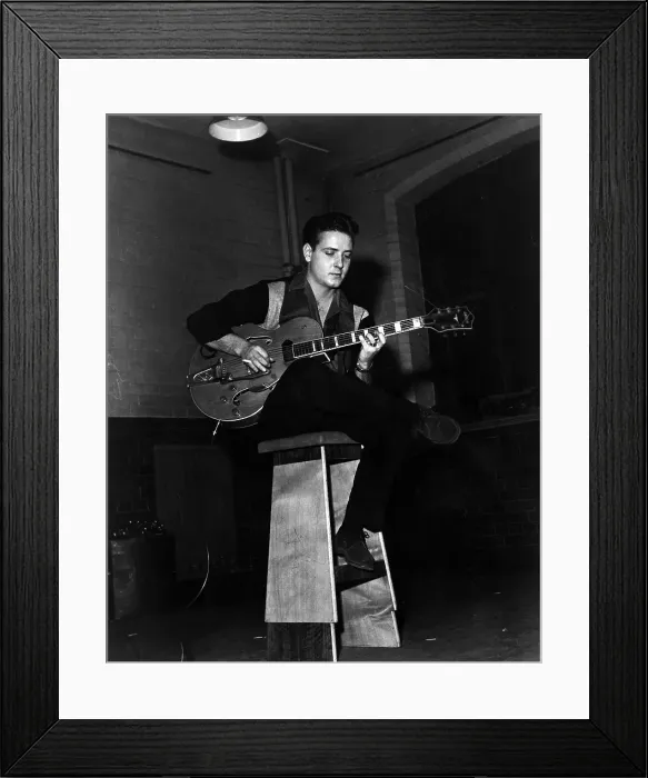 Framed Print : Photo of Eddie Cochran Framed Print : Photo of Eddie Cochran