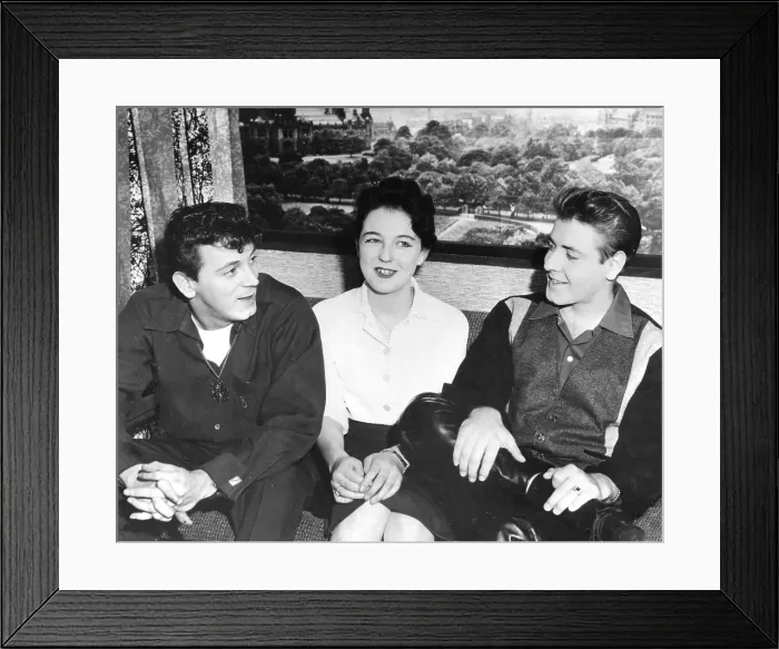 Framed Print : Photo of Eddie Cochran