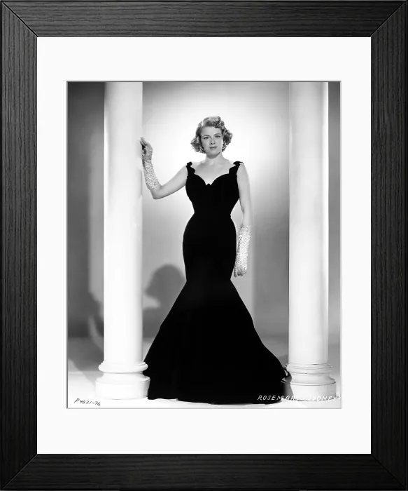 Framed Print : Photo of Rosemary Clooney